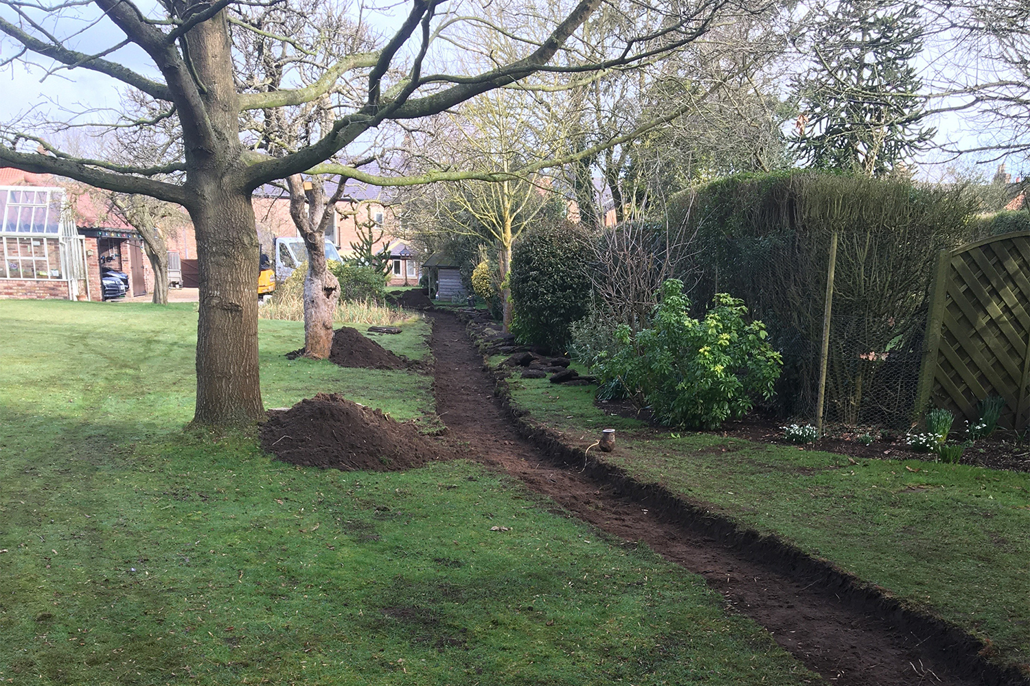 borders, clearer, chipper, clearance, digger, design, driveways, edging, earth, environment, experienced gardener, everedge, fencing, fruit trees, flowers, gardening, gravelling, grass cutting, hedge trim, hardcore, indian stone, jetwash, levelling, lawn, landscaping, local gardener, low maintenance, mulching, paving, pruning, plants, pond, pathways, pergolas, pond lining, qualified, rotovating, renovation, raised beds, repointing, stump grinding, soil, sleeper beds, shed bases, stepping stones, turfing, tree work, trellis, top soil, vegetable beds, van, waste removal, wildlife pond, water feature, york, north yorkshire